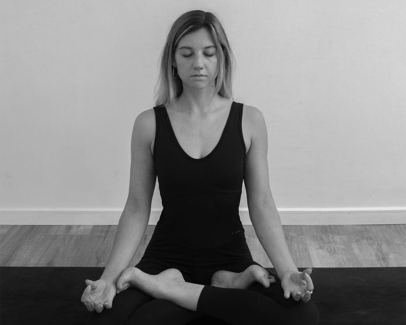 Profesora de yoga Josefina Fernández